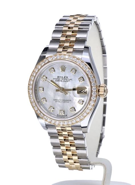 rolex mother of pearl with diamonds|rolex lady datejust oyster.